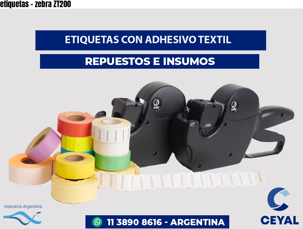 Etiquetas Zebra Zt Insumos Datamax Zebra Arg