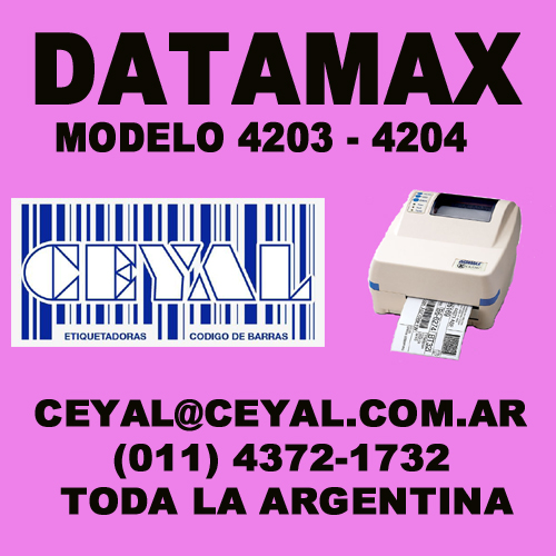MODELO 4203 DATAMAX