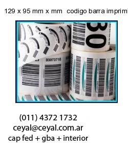129 x 95 mm x mm  codigo barra imprimir
