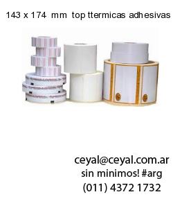 143 x 174  mm  top ttermicas adhesivas