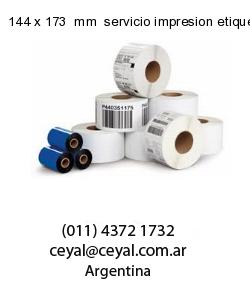 144 x 173  mm  servicio impresion etiquetas codigos