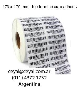 173 x 179  mm  top termico auto adhesivo top termico adesivo