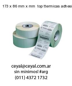 173 x 86 mm x mm  top ttermicas adhesivas