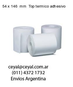 54 x 146  mm  Top termico adhesivo