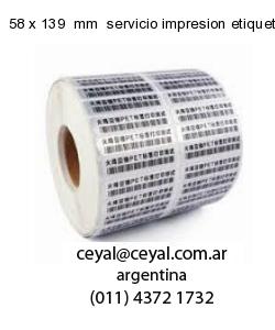 58 x 139  mm  servicio impresion etiquetas ilustracion