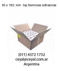 63 x 182  mm  top ttermicas adhesivas