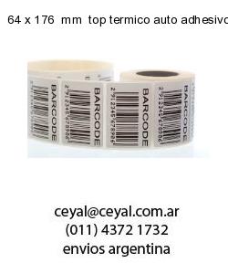 64 x 176  mm  top termico auto adhesivo top termico adesivo