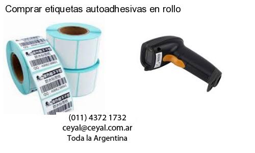 Comprar etiquetas autoadhesivas en rollo