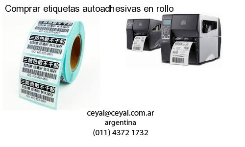 Comprar etiquetas autoadhesivas en rollo