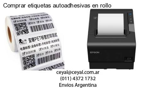 Comprar etiquetas autoadhesivas en rollo