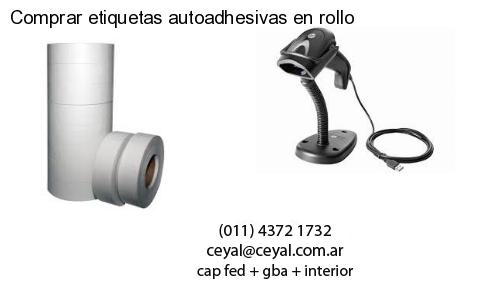 Comprar etiquetas autoadhesivas en rollo