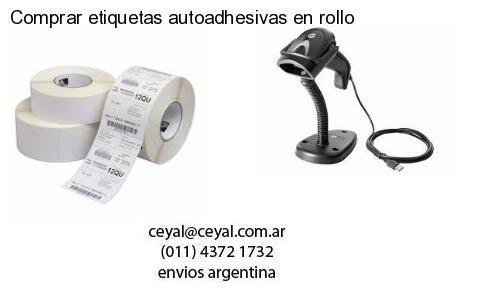 Comprar etiquetas autoadhesivas en rollo