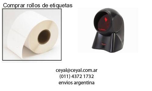 Comprar rollos de etiquetas