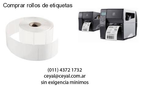 Comprar rollos de etiquetas