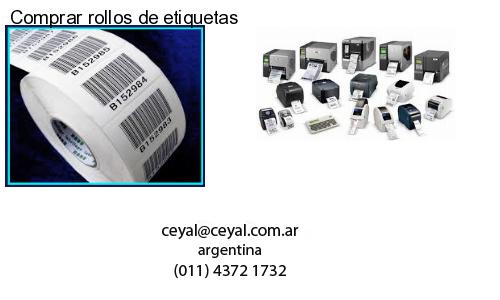 Comprar rollos de etiquetas