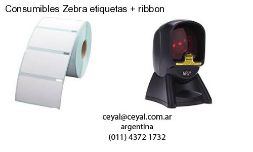 Consumibles Zebra etiquetas   ribbon