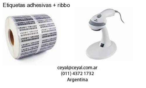Etiquetas adhesivas   ribbo