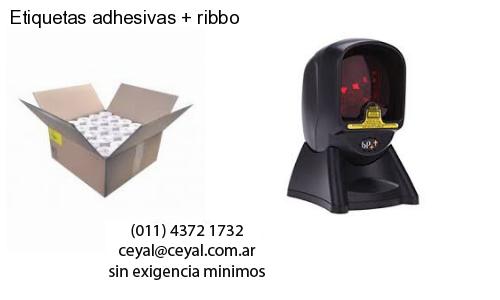 Etiquetas adhesivas   ribbo