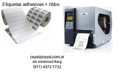 Etiquetas adhesivas   ribbo