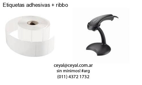 Etiquetas adhesivas   ribbo