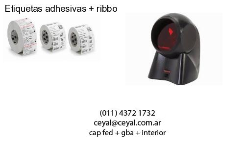 Etiquetas adhesivas   ribbo