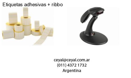 Etiquetas adhesivas   ribbo