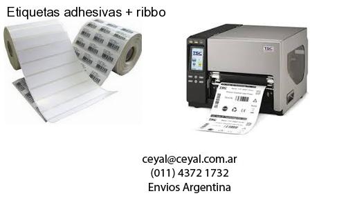 Etiquetas adhesivas ribbo