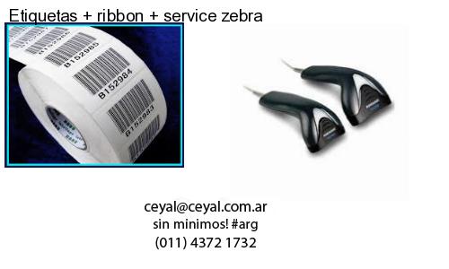 Etiquetas   ribbon   service zebra