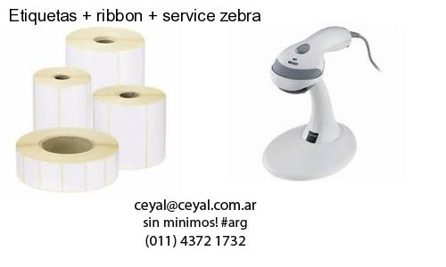 Etiquetas   ribbon   service zebra