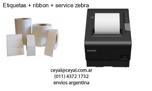 Etiquetas   ribbon   service zebra
