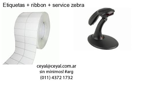 Etiquetas   ribbon   service zebra