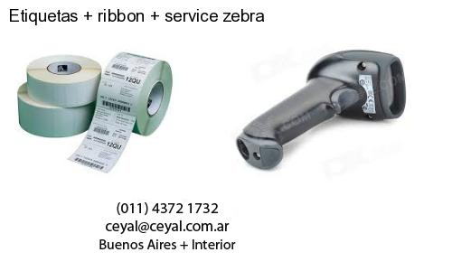 Etiquetas   ribbon   service zebra