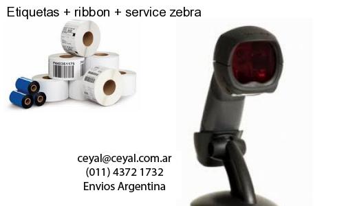 Etiquetas   ribbon   service zebra