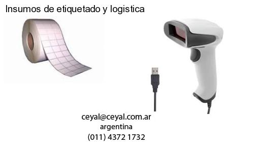 Insumos de etiquetado y logistica