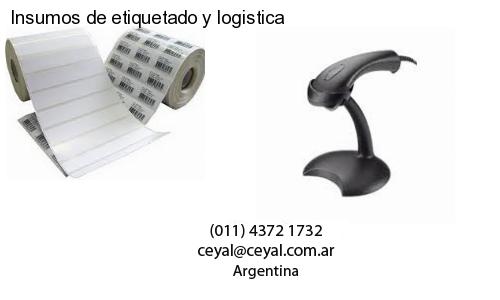 Insumos de etiquetado y logistica