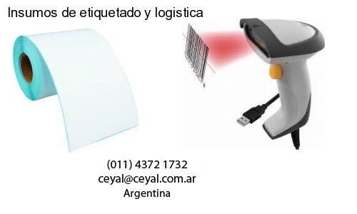 Insumos de etiquetado y logistica