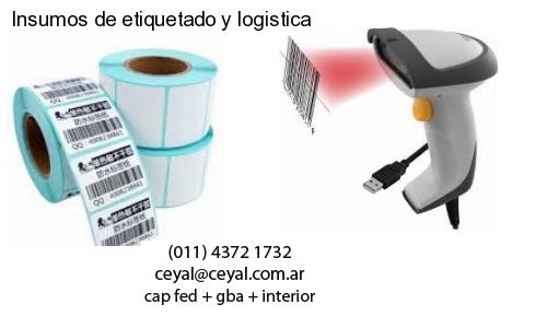 Insumos de etiquetado y logistica
