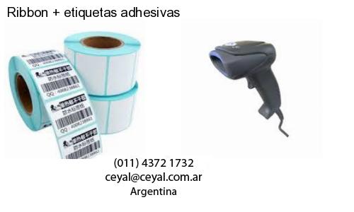 Ribbon   etiquetas adhesivas