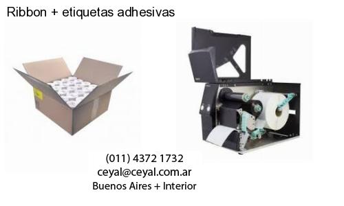 Ribbon etiquetas adhesivas