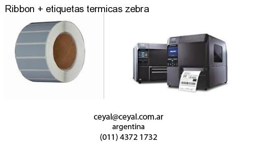 Ribbon   etiquetas termicas zebra