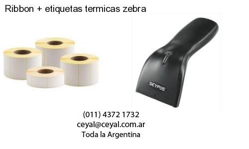 Ribbon etiquetas termicas zebra