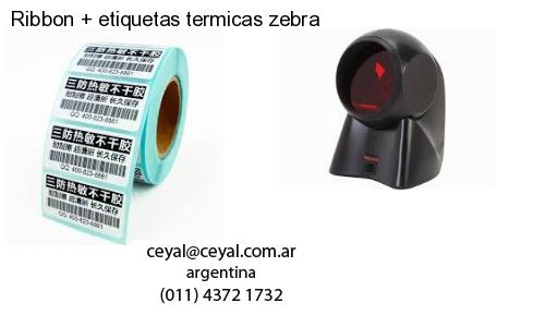 Ribbon   etiquetas termicas zebra