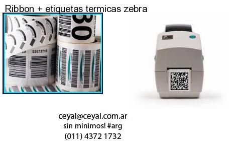 Ribbon   etiquetas termicas zebra
