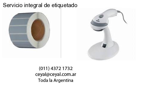 Servicio integral de etiquetado
