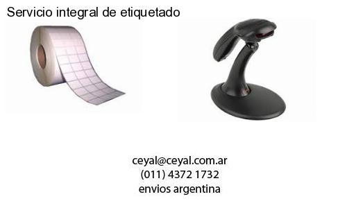 Servicio integral de etiquetado