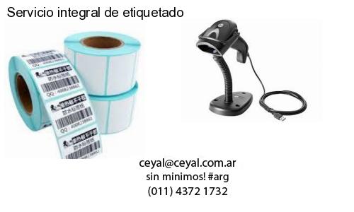 Servicio integral de etiquetado