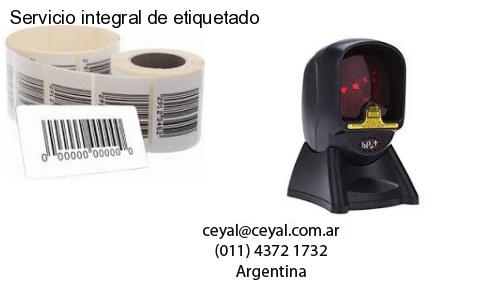 Servicio integral de etiquetado