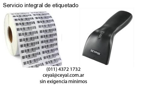 Servicio integral de etiquetado