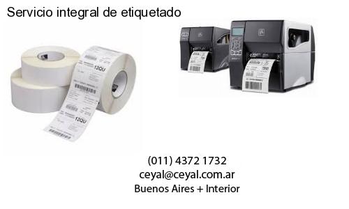 Servicio integral de etiquetado