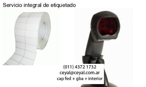 Servicio integral de etiquetado